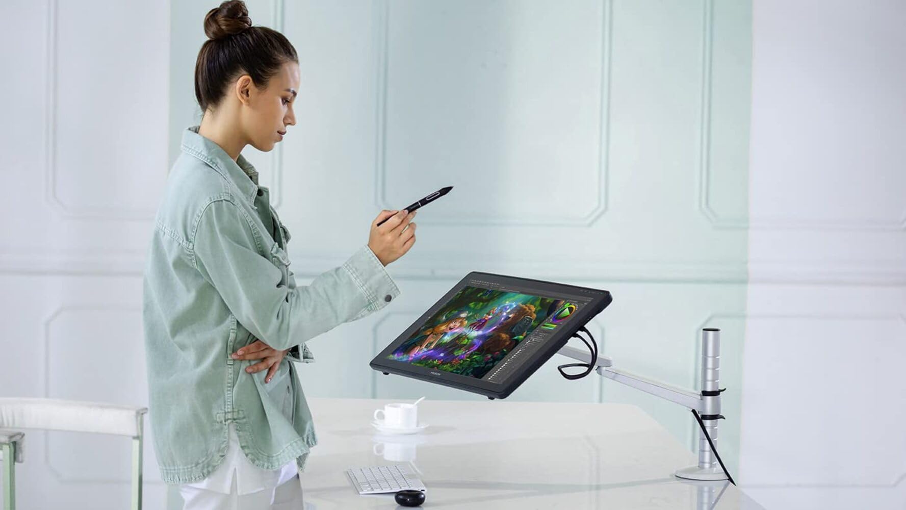 HUION RDS-220 +Wacom プロペン2 セット Kamvas RDS-220